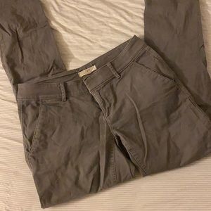 Loft gray khakis